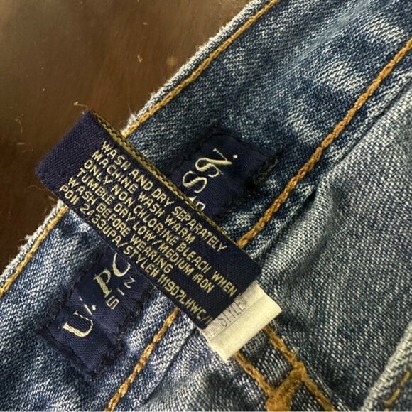 US Polo Assn. Men Size 36x30 Jeans Straight Medium Wash Cotton Blue fade - Picture 4 of 6